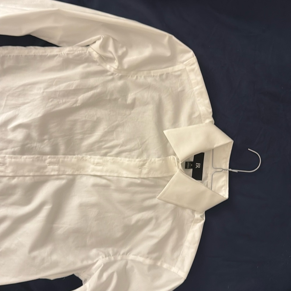 Banana republic dress slim fit, white shirt